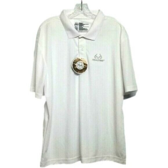 Team Realtree Medium Men’s Polo NEW Shirt - Picture 1 of 1